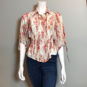 Beautiful floral blouse